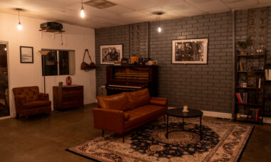 Furniture in editing bay rental in Los Angeles
