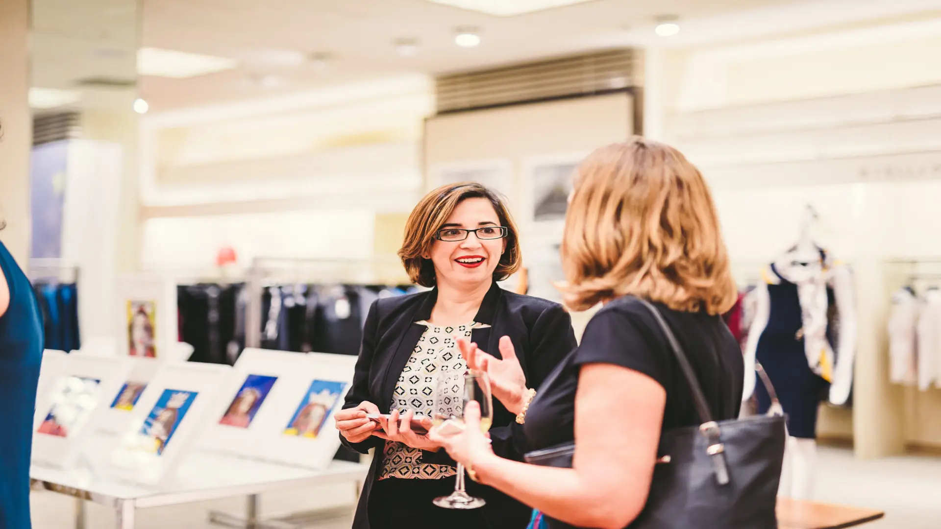 Neiman Marcus 18 Two women talking