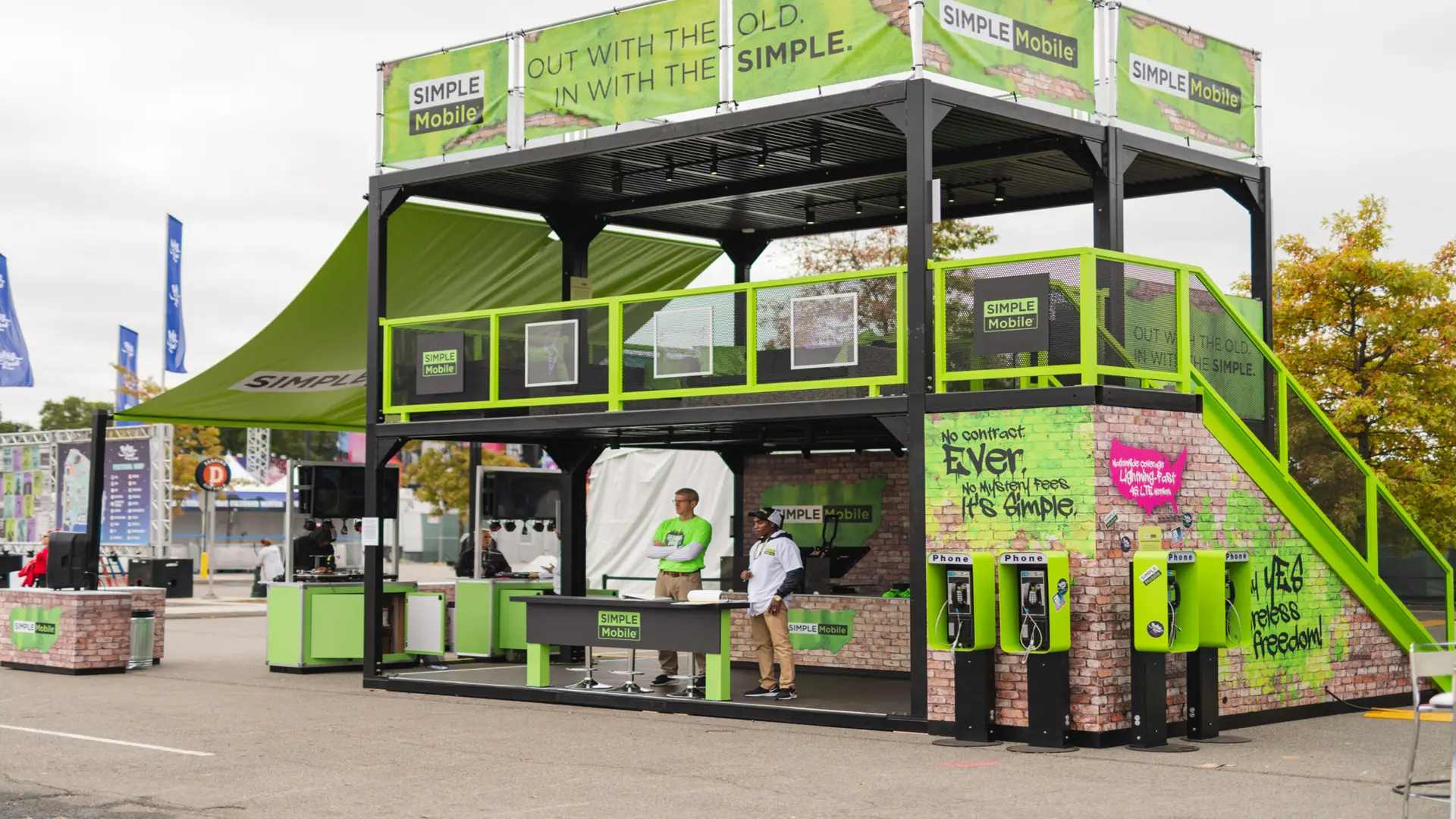 Rolling Loud 12 Simple Mobile stand