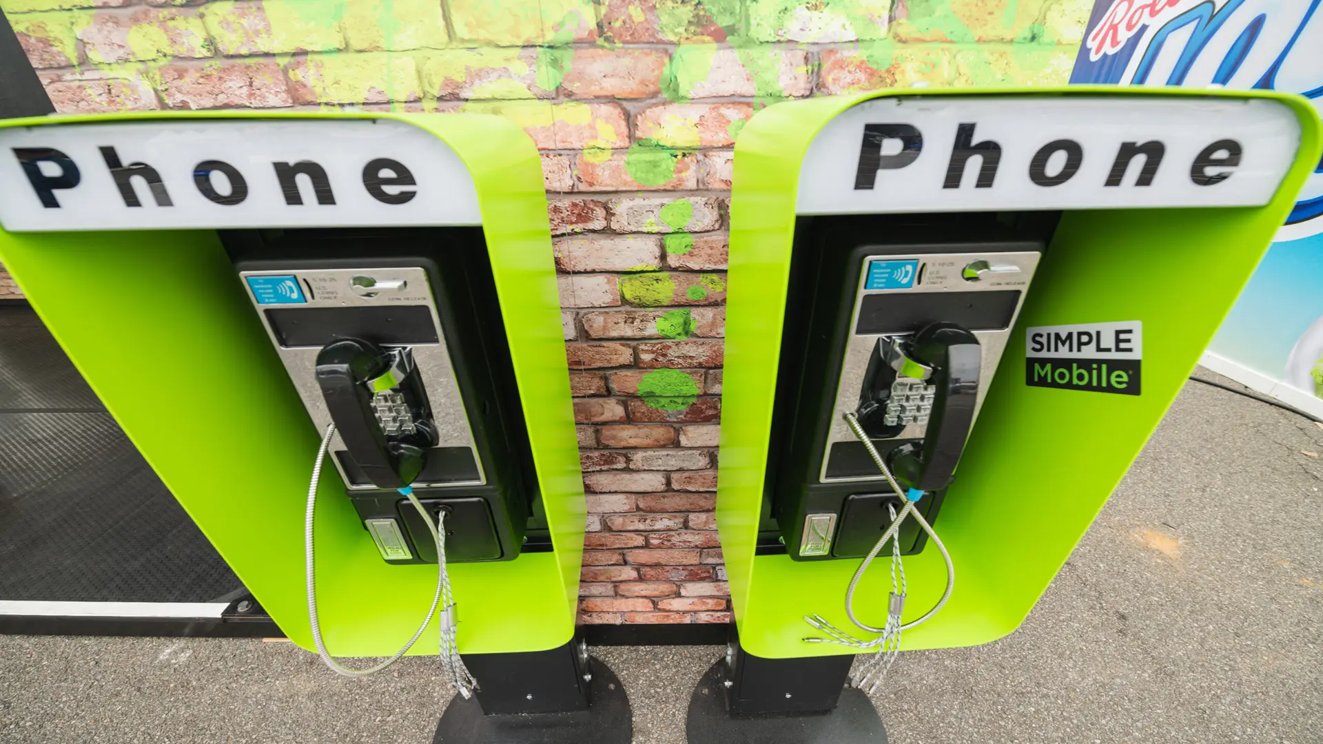 Rolling Loud 14 Two phone booths