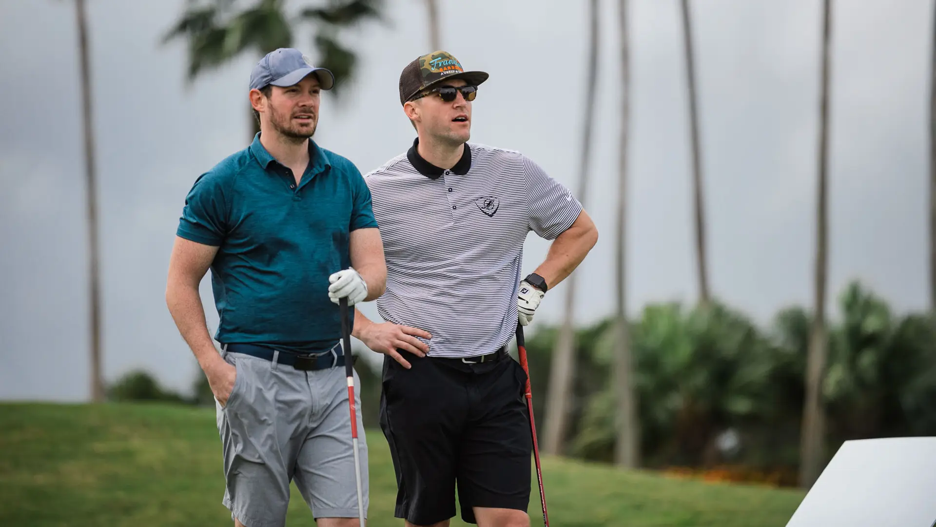 SFBTA 9 Two male golfer talking
