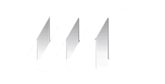mad studios logo white