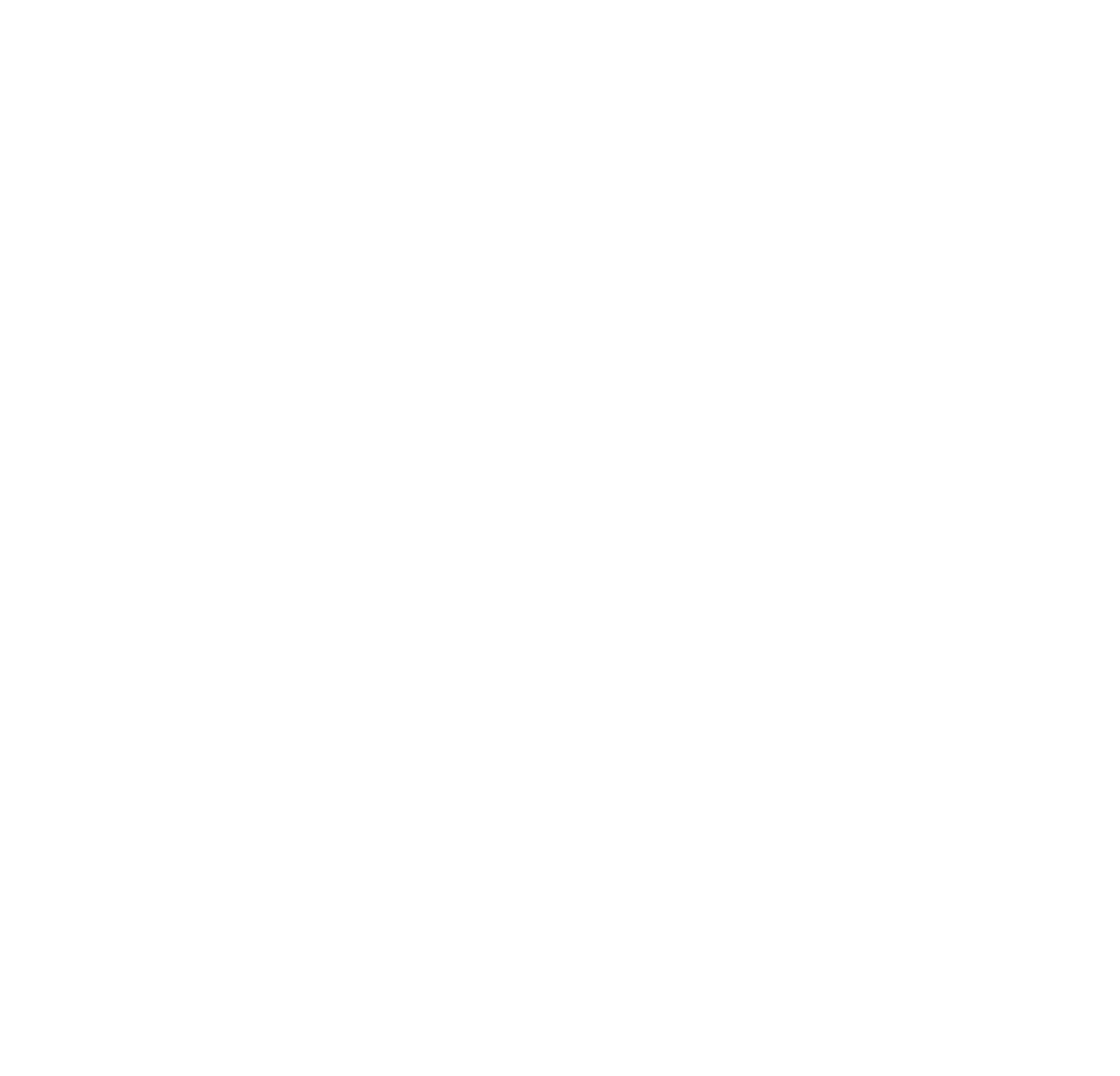 White Gloria Johnson logo