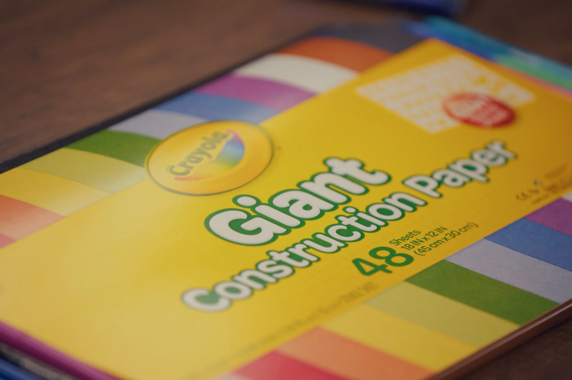 Crayola 10 Crayola construction paper video production still