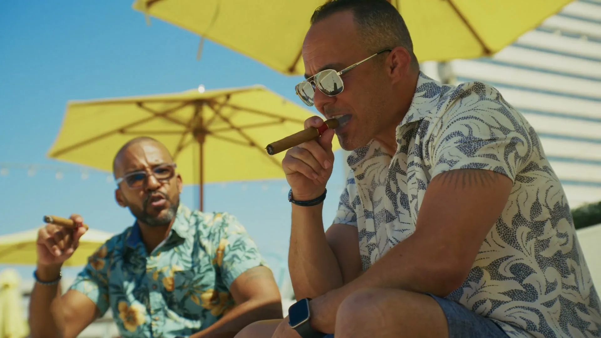 Brotherhood and Blackjack 5 Brotherhood and Blackjack poolside cigars, Las Vegas hospitality video production