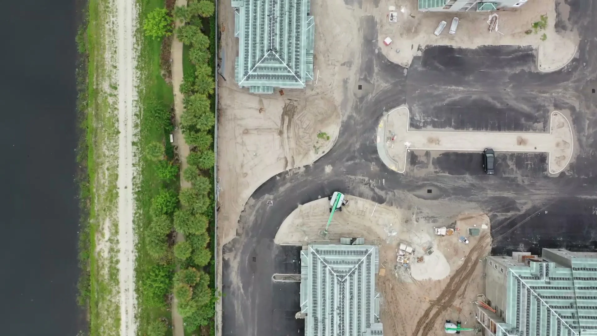 cb structures construction company video production overhead framing