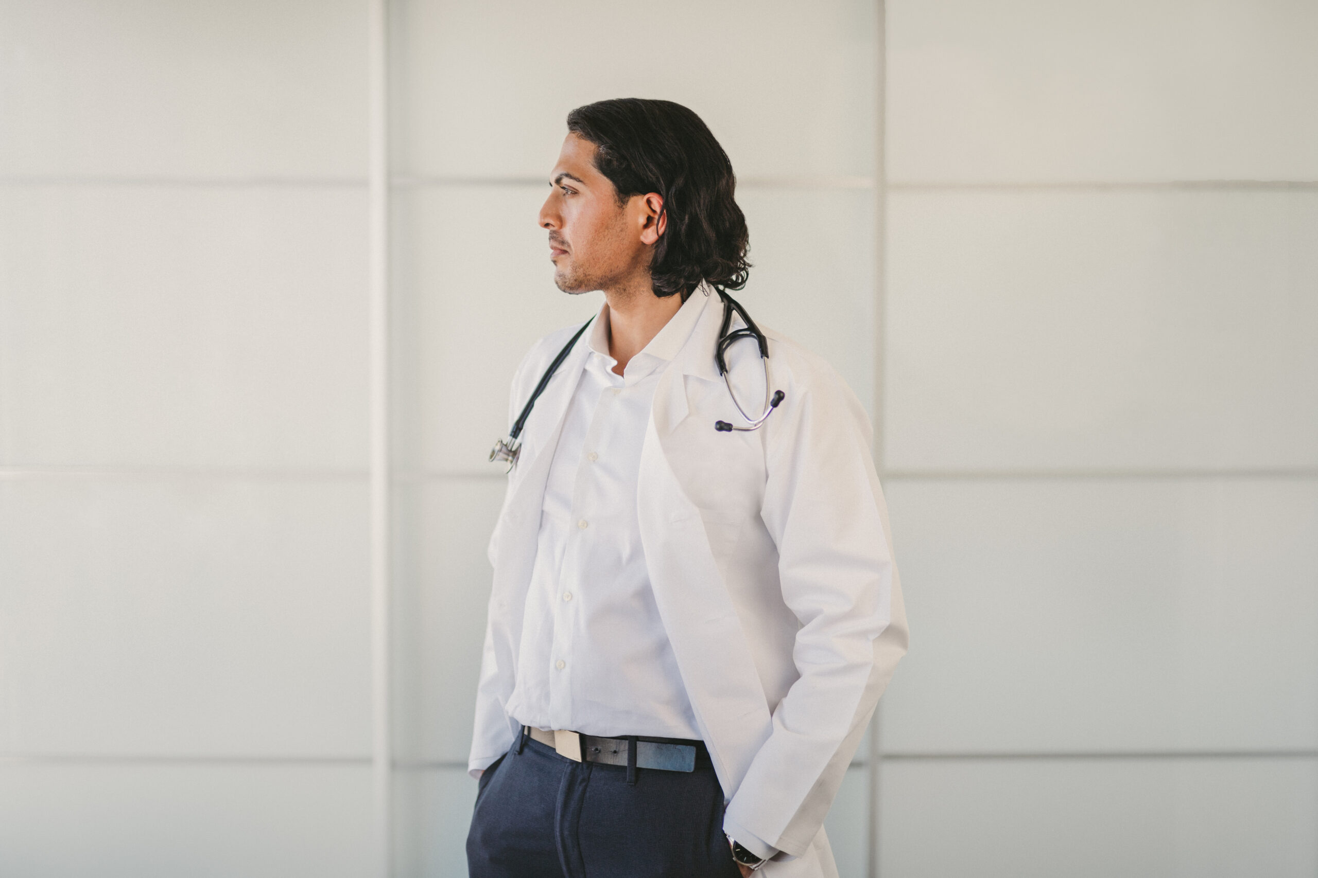 Dr. Rusha Modi studio portrait — physician personal brand photography