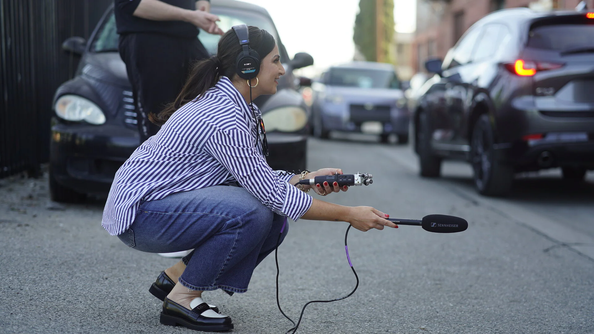 House-17 8 Field audio recording on a Los Angeles street for the House-17 masterclass