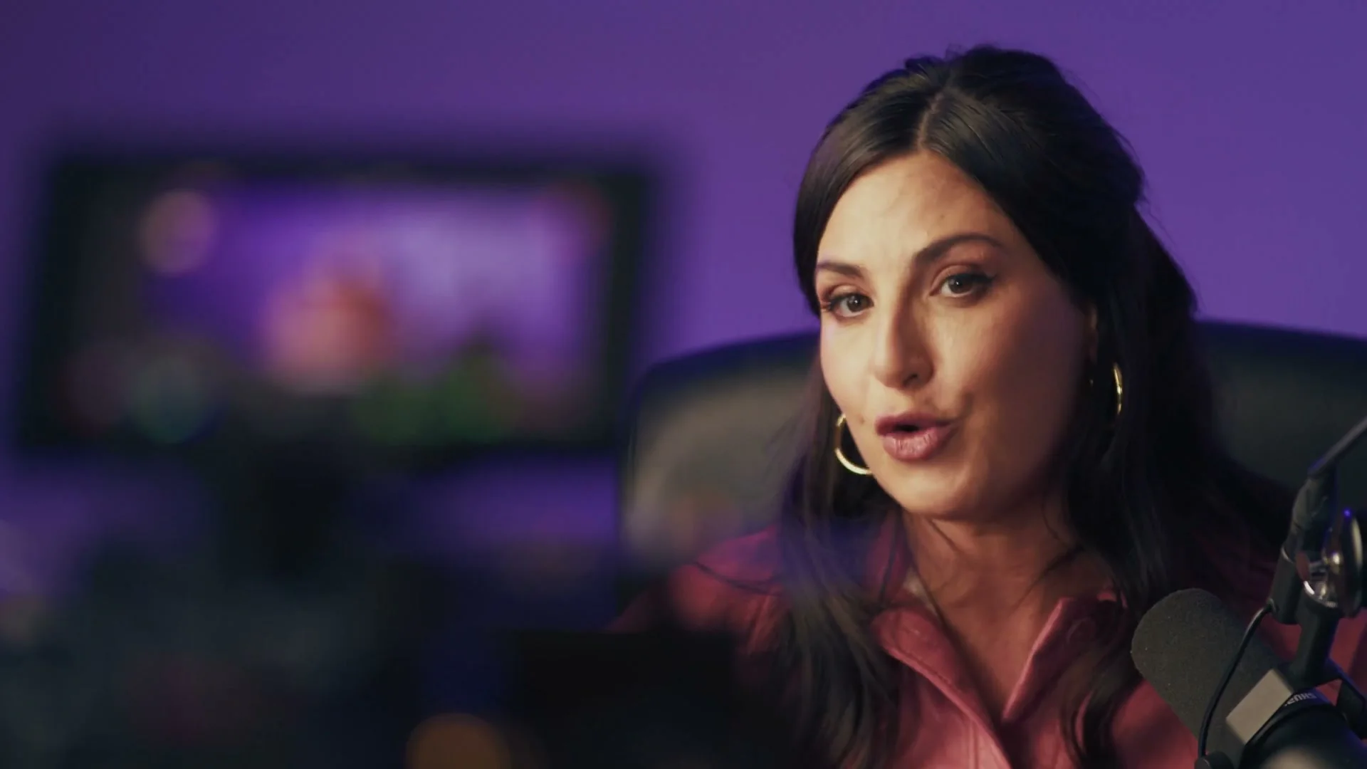 Corporate Video Production 5 Journalist and podcast producer Rebecca Sananes on the House-17 masterclass podcast set