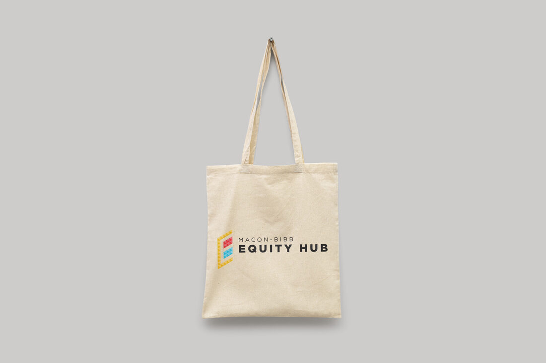 Macon-Bibb Equity Hub branded merch