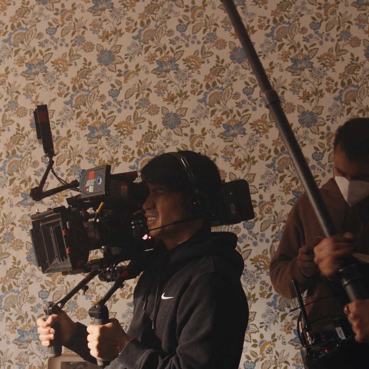For Niko 3 Camera rolling on the built set for For Niko