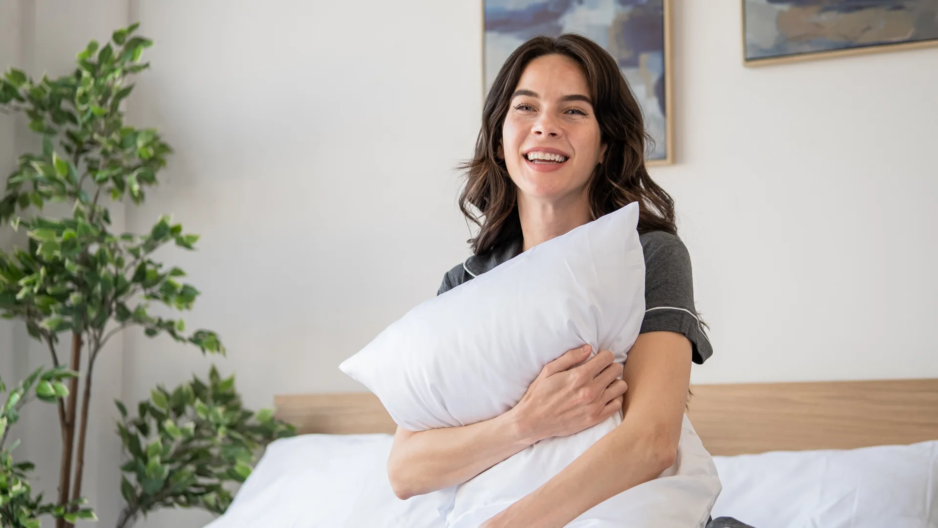 How Much Does Brand Photography Cost? 2 Lifestyle bedding shot styled on a built set, where styling and production drive the budget