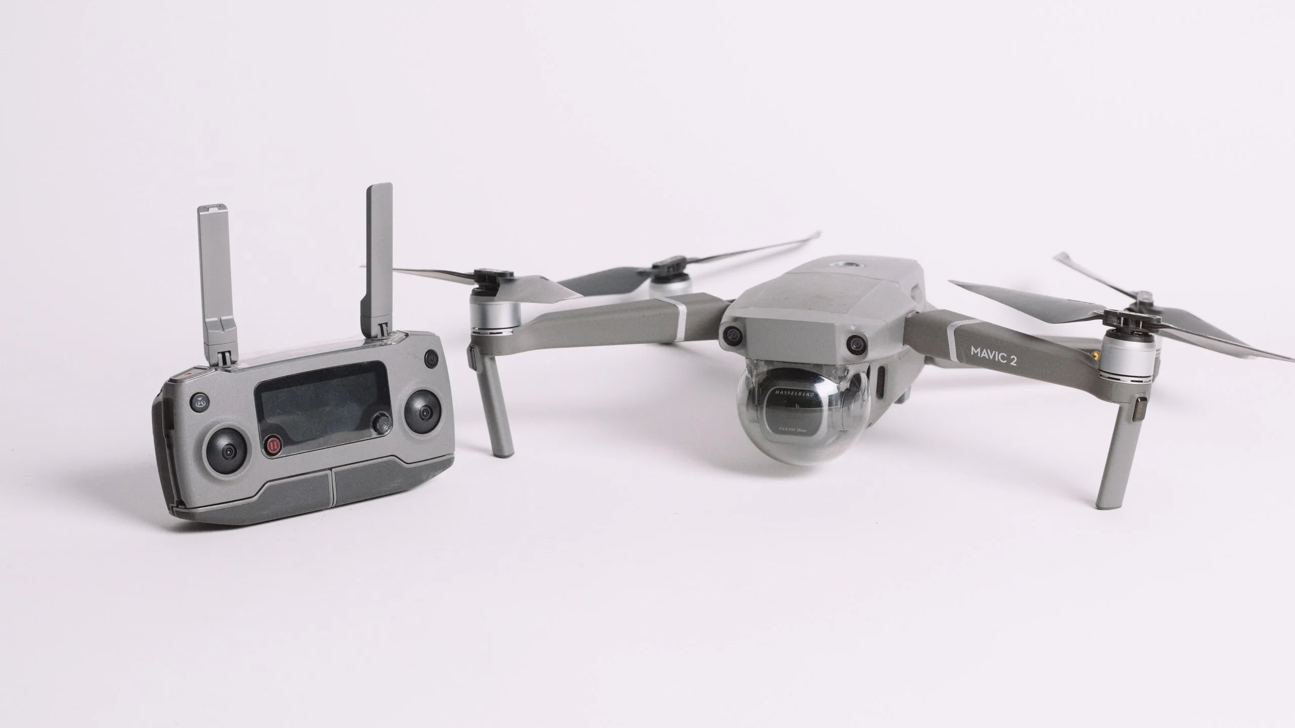 Production Gear 31 DJI Mavic drone with its controller from the C&I Studios aerial package