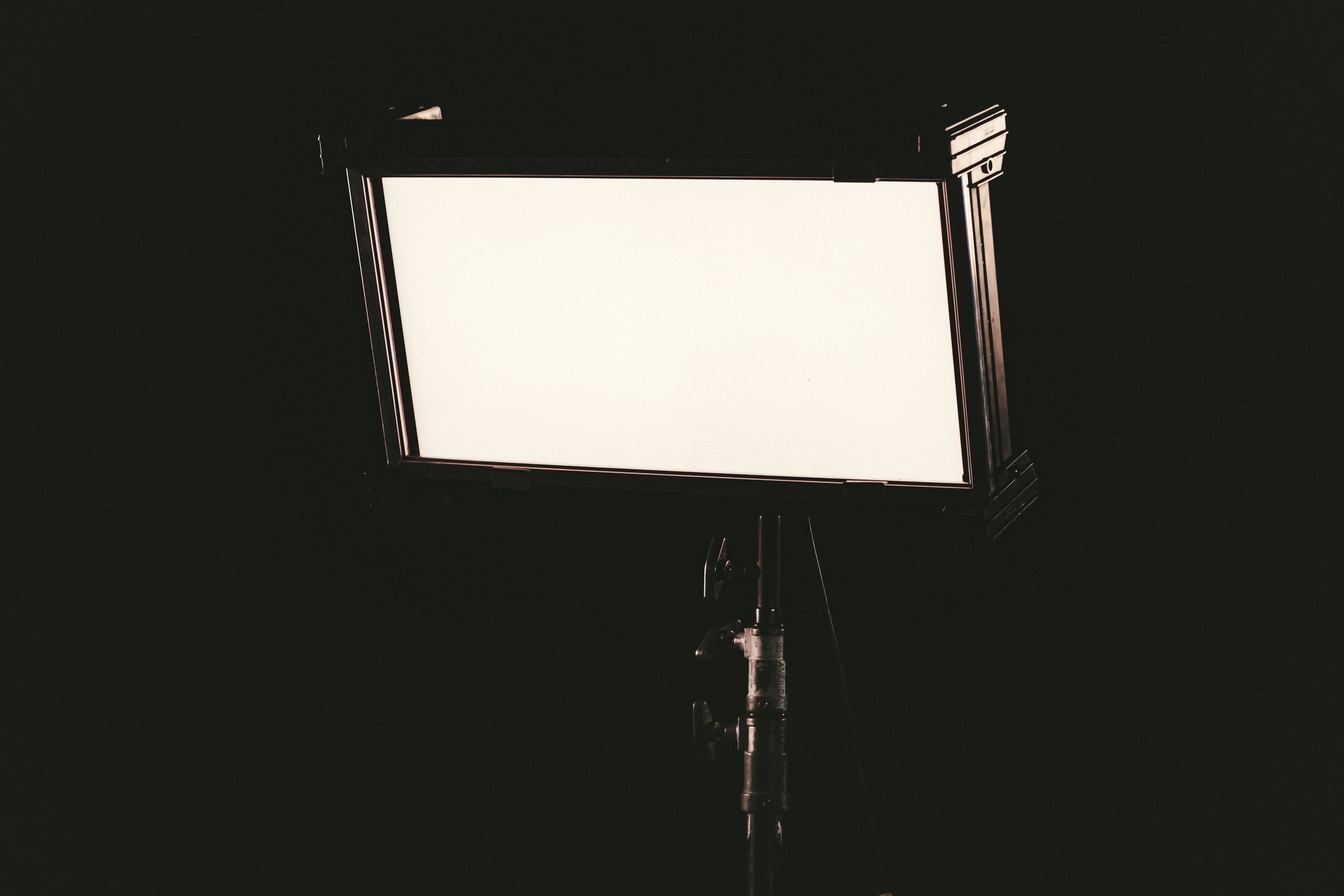 Gear 12 LED panel light from the C&I Studios lighting package