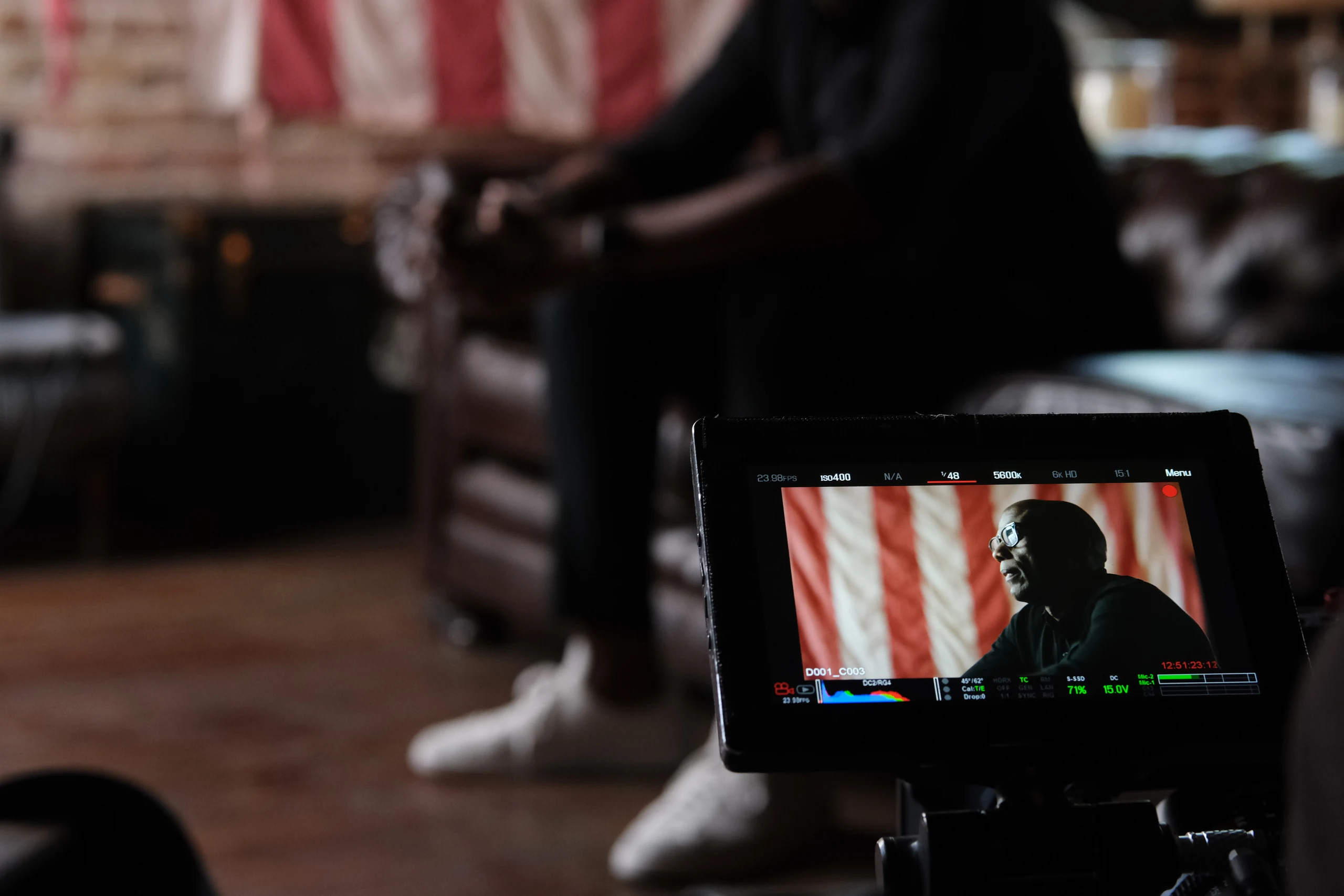How to Produce a Documentary. A Real Walkthrough 6 Graded documentary interview on a monitor with scopes during color work