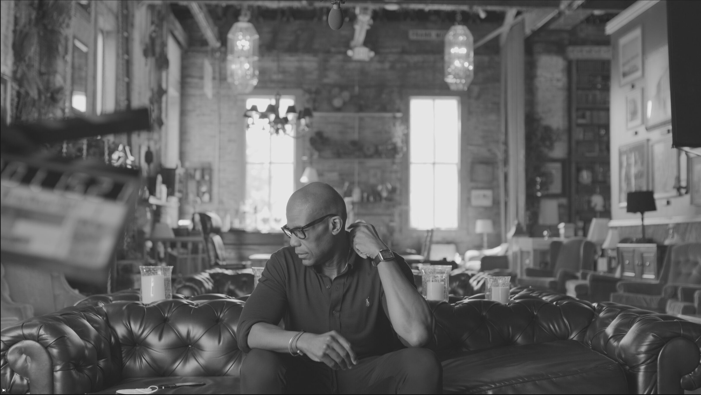 Fund Black Tech 30 Documentary subject portrait in black and white