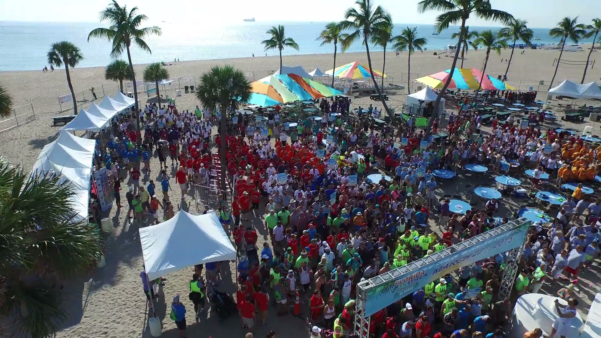 Flo Rida 13 Concert video production on Fort Lauderdale beach by C and I Studios