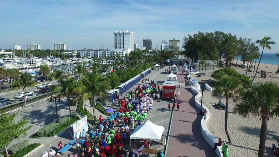 Flo Rida 11 Concert video production aerial marina route by C and I Studios