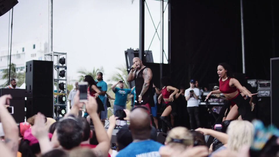 Flo Rida 10 Concert video production crowd view stage by C and I Studios