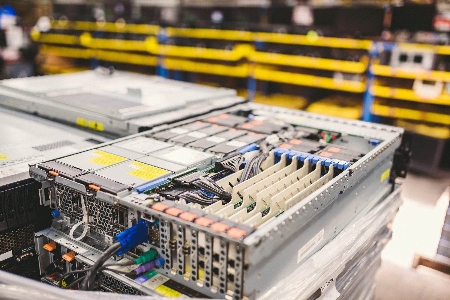 Media Preservation 3 Server and storage hardware