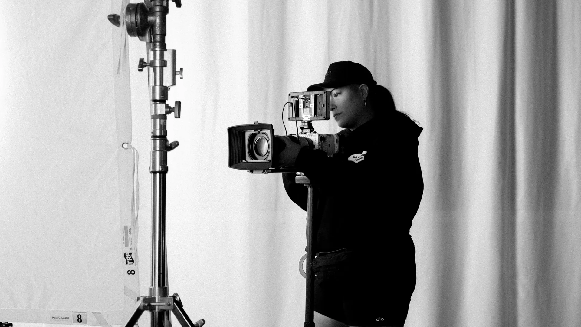How We Build a Video Production Crew Anywhere in the US 4 Camera operator working behind the camera on a video production crew