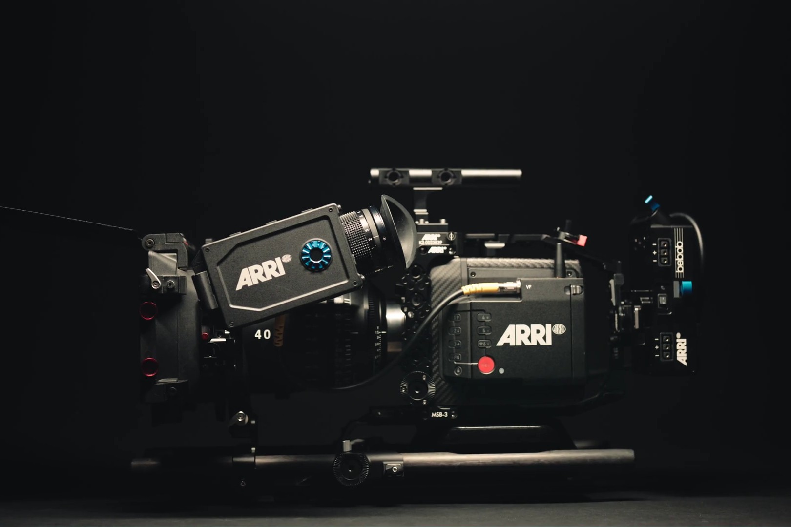 Production Gear 6 ARRI Alexa Mini LF built with matte box, viewfinder and Bebob battery from the C&I Studios camera package