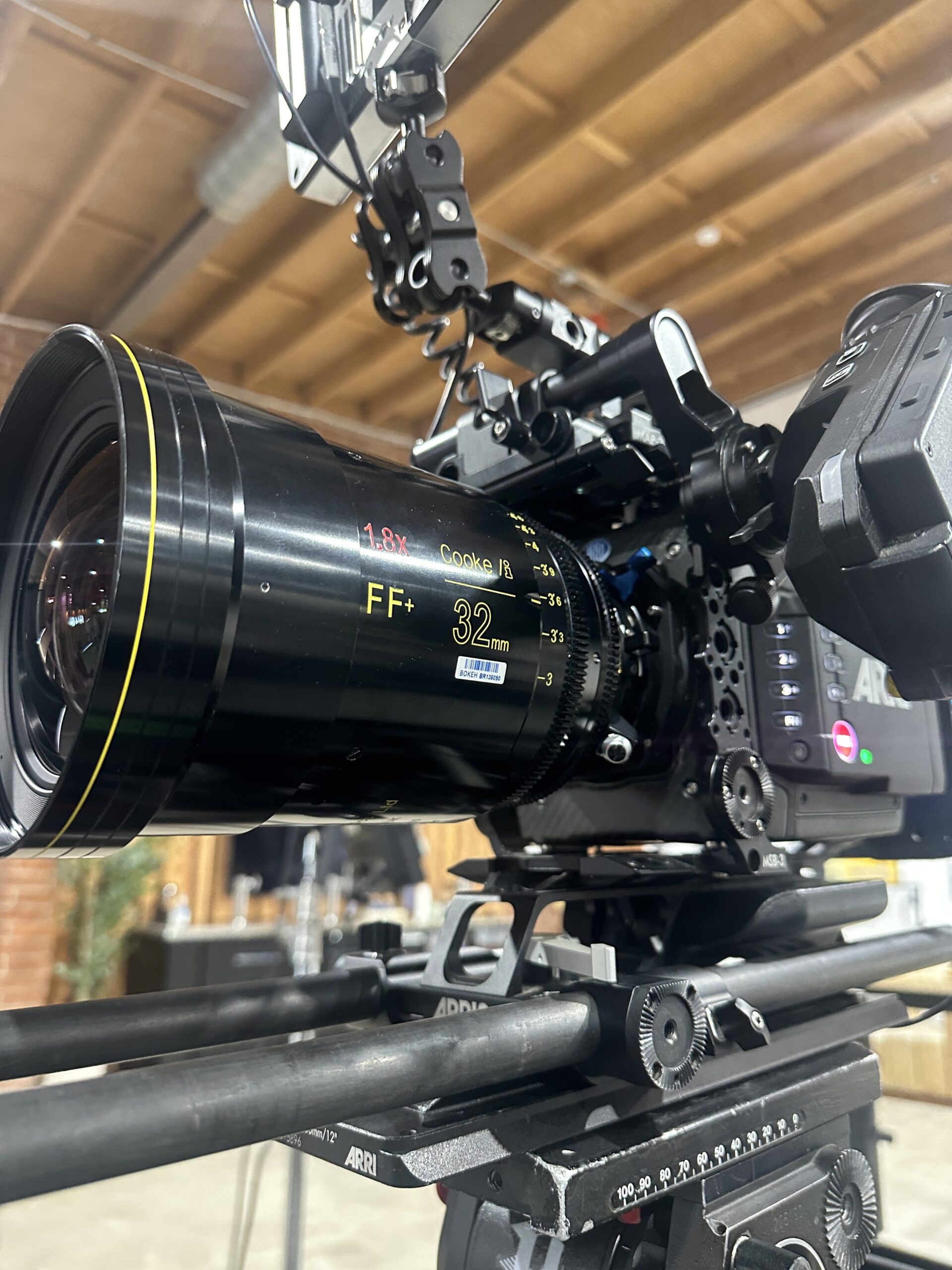 Hawk Lenses 6 Cooke anamorphic 32mm brought in for a C&I Studios shoot on an ARRI Alexa Mini LF