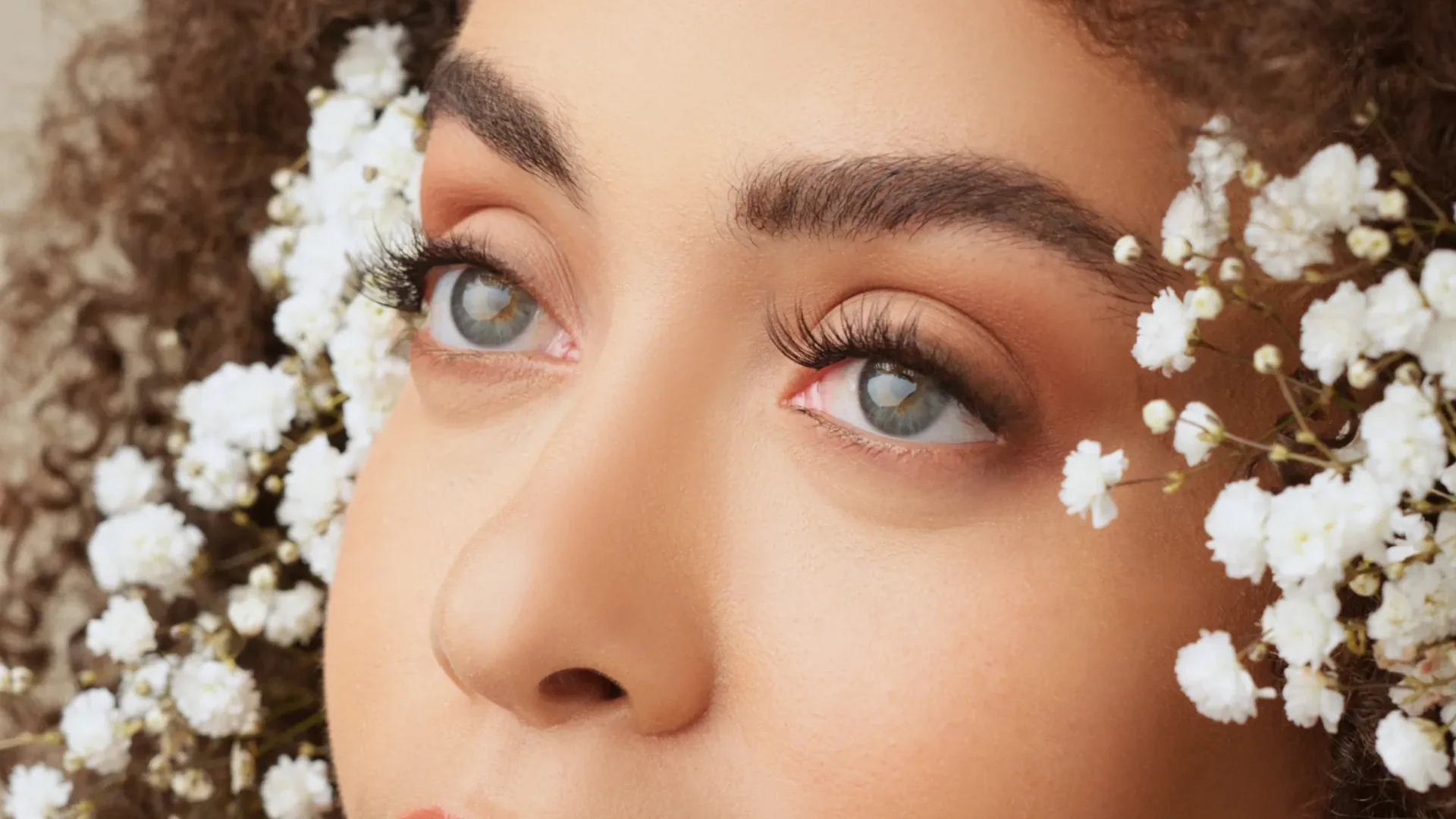 What a Professional Brand Photography Shoot Includes 3 Falscara lash beauty close up lit for a KISS brand photography shoot by C&I Studios