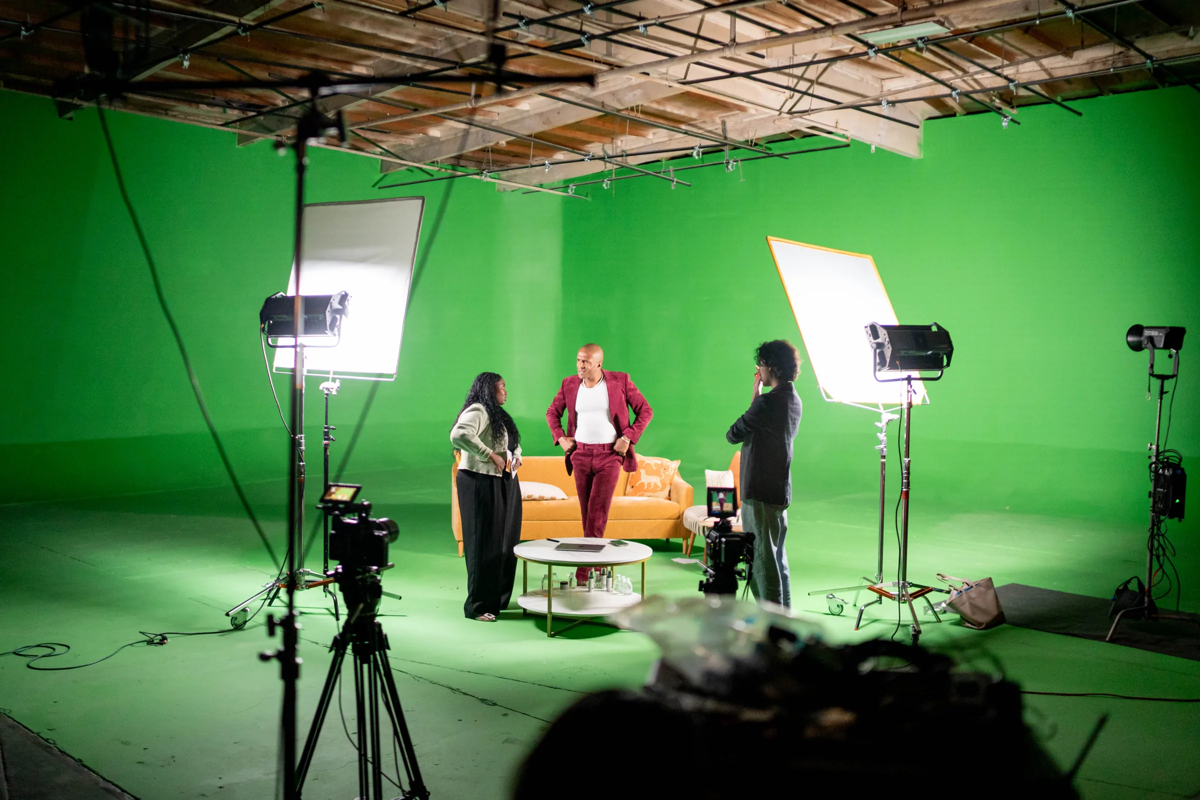 Live Streaming Production Company 10 Live streaming production on the green screen stage at C&I Studios Los Angeles